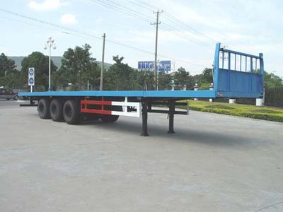 Huadong brand automobiles CSZ9385TJZP Container transport semi-trailer