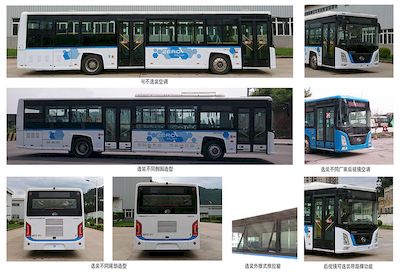 Changjiang brand automobile FDE6120PDABEV04 Pure electric city buses