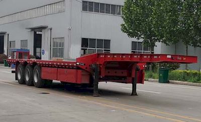 Rujia HSD9402TDPLow flatbed semi-trailer