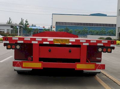 Rujia  HSD9402TDP Low flatbed semi-trailer