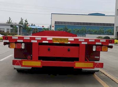 Rujia  HSD9402TDP Low flatbed semi-trailer