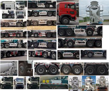 Qingzhuan  QDZ5316GJBZHT5G30E1 Concrete mixing transport vehicle