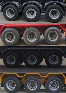 Sanwei  WQY9406GXH Lower ash semi-trailer