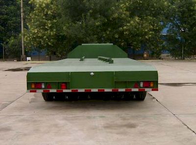 Huanda  BJQ9401D Low flatbed semi-trailer