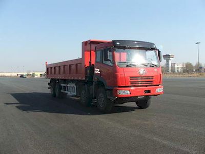 Jiefang Automobile CA3312P2K2L1T4A1E Flat head diesel dump truck