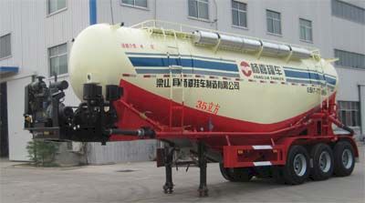 Yangjia  LHL9406GFLA Medium density powder material transportation semi-trailer