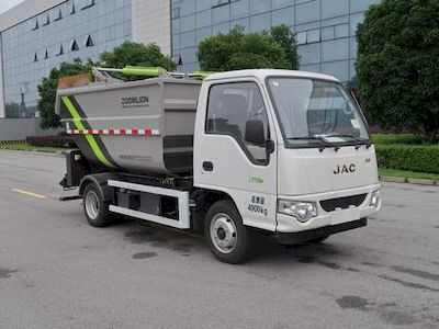 Zhonglian Automobile ZBH5040ZZZHFE6 Hydraulic Lifter Garbage truck 