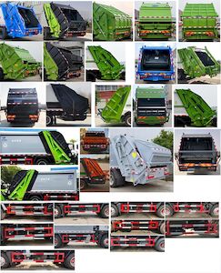 Cheng Li  CL5181ZYS6HB Compressed garbage truck