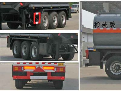 Cheng Liwei  CLW9403GFW Tank transport semi-trailer for corrosive substances