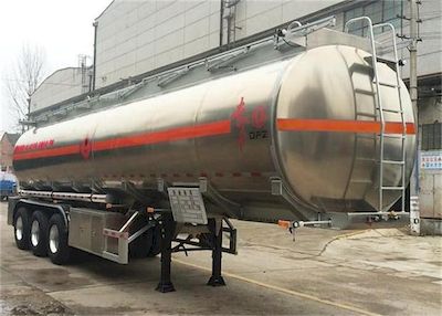 Dongfeng  DFZ9402GRY Aluminum alloy flammable liquid tank transport semi-trailer