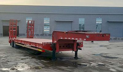 AVIC Hongsheng Automobile HSY9357TDP Low flatbed semi-trailer