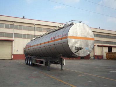 Tonghua  THT9404GRYE Flammable liquid tank transport semi-trailer