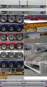 Tonghua  THT9405TJZA Container transport semi-trailer