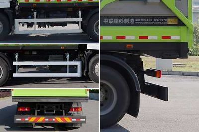 Zhonglian Automobile ZLJ5182ZDJDFE5 Compressed docking garbage truck