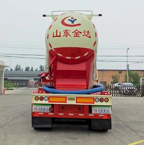 Liangyun brand automobile SLY9407GFL Medium density powder material transportation semi-trailer