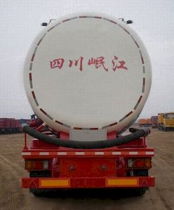 Minjiang brand automobiles YZQ9401GFL Medium density powder material transportation semi-trailer