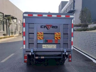 Yunma  YM5030XTYBEV Pure electric enclosed bucket garbage truck