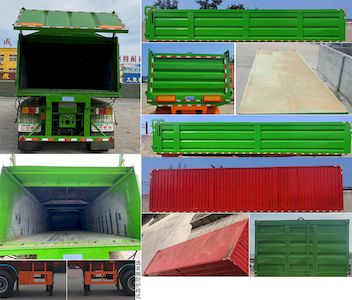 Enxin Business Brand Automobile HEX9405ZLJ Garbage transfer semi-trailer