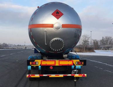 Jiancheng  JC9390GYQQY Semi trailer for liquefied gas transportation