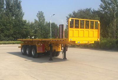 Linzhou  YDZ9407ZZXP Flat dump semi-trailer