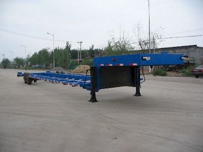 Chuanteng HBS9190TDPLow flatbed semi-trailer