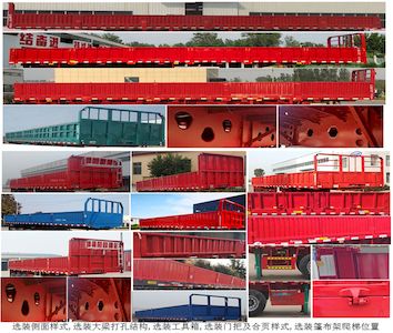 Zhongji Huashuo brand automobiles XHS9402LB Fence semi-trailer