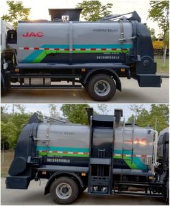 Jianghuai brand automobiles HFC5071TCAVZ Kitchen waste truck