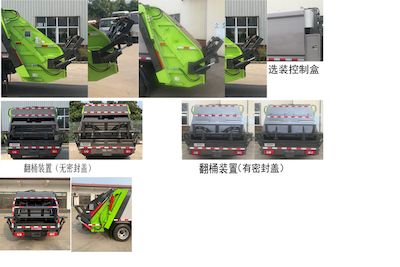 Dihong  YTH5041ZYS6BJ Compressed garbage truck