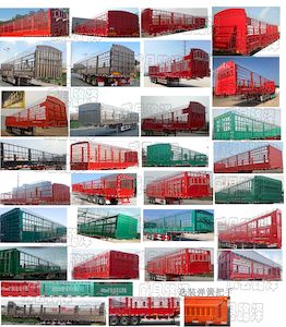 Huazheng brand automobiles LHZ9400CCYE Gantry transport semi-trailer