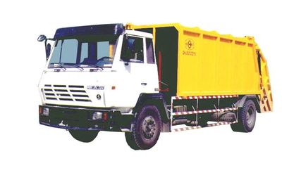 Qianghua  QHJ5200ZYS Rear mounted compressed garbage truck