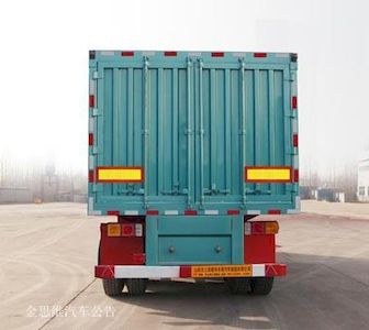 Junwang  WJM9402XXY Box transport semi-trailer