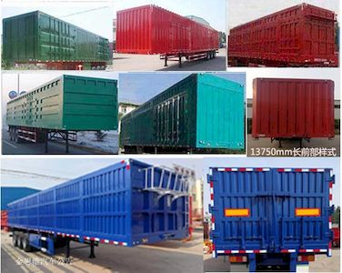 Junwang  WJM9402XXY Box transport semi-trailer