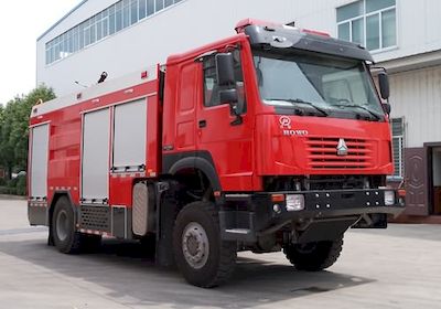 Jiangte brand automobiles JDF5170GXFSG55Z6 Water tank fire truck