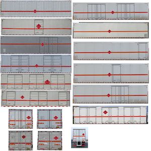 Shunfeng Zhizao  SFZ5320XRYCAJK6 Flammable liquid box transport vehicle