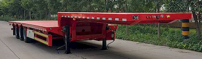 Liangtong brand automobile LTT9400TDP Low flatbed semi-trailer