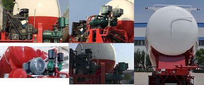 Liangshan Yuantian  AYC9409GFL Low density powder material transportation semi-trailer