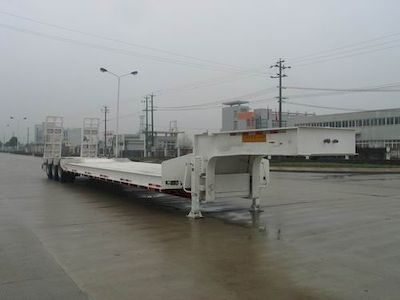 CIMC ZJV9409TD Low flatbed semi-trailer