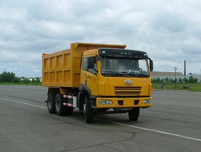 Jiefang Automobile CA3252P2K2LT1A Flat head diesel dump truck