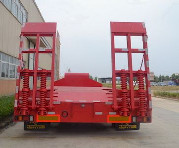 Hercules JAT9350TDP Low flatbed semi-trailer