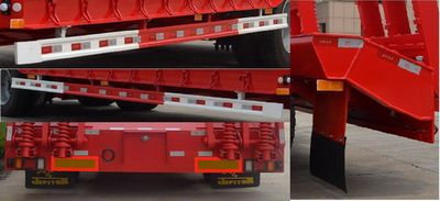 Hercules JAT9350TDP Low flatbed semi-trailer