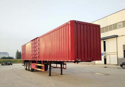 Zhongji Huashuo brand automobilesXHS9405XXYBox transport semi-trailer