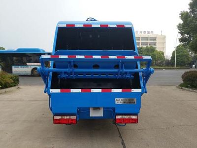 Huatong brand automobiles HCQ5042ZYSE5 Compressed garbage truck