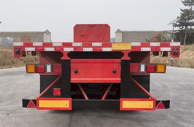 Zhongshun Guangxin brand automobiles HGX9401TPB Flat transport semi-trailer