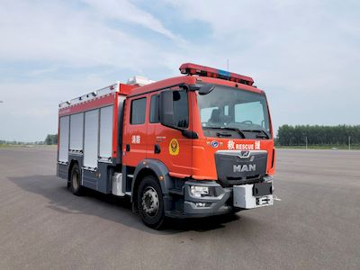 Runtai  RT5170GXFAP60M6 Compressed air foam fire truck