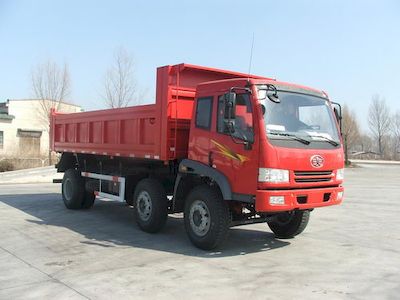 Jiefang Automobile CA3208P9K2T3AE Flat head diesel dump truck