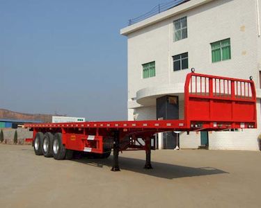 Minfeng  FDF9401P Flat semi-trailer