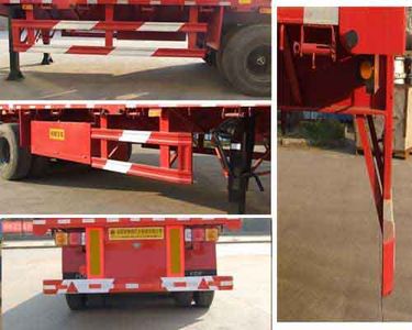 Minfeng  FDF9401P Flat semi-trailer