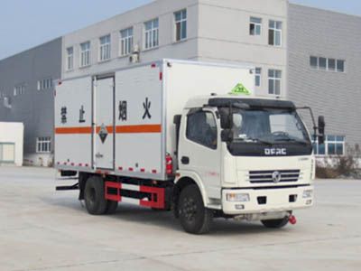 Jiangte brand automobiles JDF5120XFWE5 Corrosive goods box transport vehicle