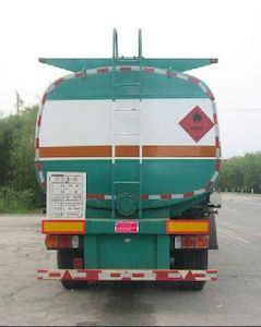 Huachang brand automobiles QDJ9402GHYA Chemical liquid transportation semi-trailer