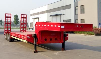 Lu Junda  XCD9400TDPXZ Low flatbed semi-trailer